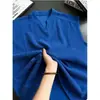 Chaleco Deportivo con Patrón de Escamas de Dragón para Hombre, Estilo Camiseta sin Mangas Azul, Transpirable, Desestructurado, de Entrenamiento, Verano, Cuello en V, Retazos