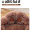 Nueva Caseta para Perros con Forma de Pata de Oso Suministros para Mascotas Cama para Perros Caseta para Gatos Perro Grande Tapete Universal para Mascotas de Cuatro Estaciones para Mantener Caliente en Invierno