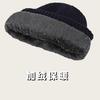 Gorro de Punto de Invierno con Forro Polar, Gorro Grueso para Clima Frío para Hombre, Protección Cálida para Oídos para Ciclismo al Aire Libre, Gorro de Lana para Mujer de Circunferencia de Cabeza Grande