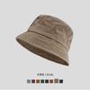 Sombrero de pescador de algodón lavado con espejo cruzado para hombre, sombrero vaquero desgastado para protección solar, sombrero de cubo retro a prueba de sol para mujer, sombrero de cuenca simple para mujer