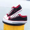 Zapatos de lona de caña baja de primavera para niños y estudiantes, zapatos casuales versátiles de tela estilo coreano, ins vintage, zapatillas de skate de los años 70, zapatos de moda para mujer