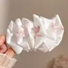 Para cabelos grossos, presilha banana, presilha garra elegante, presilha vertical, ferramenta para rabo de cavalo alto, estilo doce, presilha de cabelo grande, presilha torcida de bolinhas para mulheres