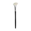 Brocha para sombra de ojos de pelo animal de alta calidad, ébano, brocha para rubor en forma de abanico, brocha cosmética de lana blanca, juego completo, venta al por mayor al contado en Cangzhou
