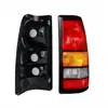 Adecuado para Chevrolet Silverado 1500 2500 3500 99-06 Luces Traseras Halógenas con Borde Negro
