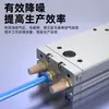 Silenciador neumático PSL/acelerador/cabeza plana/cabeza larga silenciador de acero inoxidable BSL-0102 a prueba de polvo reducción de ruido
