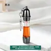 Isqueiro de Querosene Transparente com Design de Cintura Fina, Estilo Colar com Pingente da Moda, Isqueiro de Querosene com Roda de Pederneira Personalizada, Novo Modelo