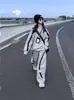 Traje Deportivo de Otoño 2026 Nuevo Holgado Casual Conjunto de Dos Piezas de Primavera y Otoño para Niñas con Cuello Alto