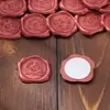 Série de Ano Novo Logotipo Personalizado Folha de Cera Personalizada Selo de Selagem com Tinta de Fogo Adesivo Selador de Envelope Etiqueta de Cera de Tinta de Fogo Fábrica Atacado