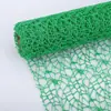 Embalagem de Presente de Poliéster Malha Jacquard DIY Teia de Aranha Flor Malha Tecido Material de Malha Buraco de Malha Malha Jacquard Fio de Malha