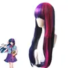 Pony Polly peruca cos Gradiente Roxo Little Pony Roxo Yue Adereço de Cabeça Fábrica de Anime em estoque Atacado Cosplay