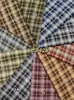 Nueva Tela de Cuadros TR Tejida Otoño/Invierno Falda JK Ropa Infantil Ropa de Niña Camisa Tela de Cuadros Teñido en Hilo Ropa Casual En Stock