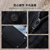 Jeans de Algodón Grueso para Hombre Otoño/Invierno 2026, Forrados, Cálidos, Elásticos, de Cintura Media-Alta, Rectos, Holgados, Negros