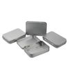 Caja de Lata Cuadrada con Tapa Abatible para Ventana con Logotipo Personalizado Embalaje para Caja de Costura Unidad USB Pequeña Caja de Lata Fabricante de Cajas Metálicas