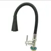 Atacado do Fabricante Torneira com Bico de Tubo Colorido Vertical Torneira para Bacia de Vegetais Vertical Cor do Tubo Preto Torneira de Cozinha