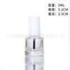 Botella de vidrio transparente para esmalte de uñas botella de esmalte de uñas 5-10ml botella de esmalte de uñas multiespecificación con cepillo sub-embotellado de cosméticos