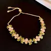 Pulsera de Circonita Similar a las de Xiaohongshu, Lujo Ligero y Sensación de Alta Gama, Pulsera Estilo Coreano Ins, Accesorio de Mano de Moda y Versátil para Mujeres, Venta al por Mayor