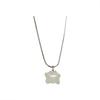 Collar de acero de titanio con forma de monstruo pequeño y cara sonriente, estilo suéter, para mujer, estilo hip-hop, estilo chica sexy, dulce y fresco, cadena de clavícula, accesorios al por mayor