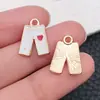 Acessórios de Joias DIY Transfronteiriços Esmalte Estrela de Cinco Pontas Formato de Coração Pingente de Chaveiro de Bolsa Brincos Colar Pulseira Charme