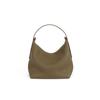 Bolsa de balde multifuncional para viagem Bolsa transversal Estilo coreano Couro de lichia Bolsa feminina de couro portátil e elegante Fivela magnética Bolsa simples