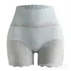 Calça para Mulheres com Renda nas Laterais, Cintura Alta, Controle da Barriga, Sem Costura, Invisível, Não Transparente, Confortável, Respirável, Modeladora do Corpo, Atacado do Fabricante