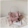 Bolso de mano de estilo casual transfronterizo, nuevo bolso tote vintage de gran capacidad para mujer, versátil bolso de hombro y cruzado, moderno