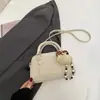 Bolsa Pequena para o Dia a Dia para Mulheres 2026 Nova Moda Couro Macio Bolsa Almofada Elegante Texturizada Bolsa de Ombro Transversal Baoding