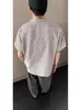 Camisa Polo Estilo Old Money con Cuello Henry, Manga Corta, Unisex, Retro Cleanfit, Top de Punto con Cuello Solapa, Versátil para Verano