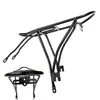Estante trasero de aleación de aluminio de 20 pulgadas para bicicleta plegable, portaequipajes trasero para bicicleta, percha trasera, accesorios de ciclismo