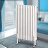 Radiador de acero de cinco columnas, venta directa de fábrica, radiador de columna de acero engrosado, ingeniería de radiadores al por mayor