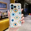 Case de Celular Olho do Diabo Mais Vendido no Aliexpress para Apple 17, Capa Transparente Anti-Queda para iPhone 16, Capa Macia, Atacado Transfronteiriço