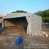 Fabricante de Shantou Hecho a medida Fábrica Almacén Cobertizo Fijo Exterior Impermeable y a Prueba de Sol Móvil Retráctil Deslizante Toldo Impermeable