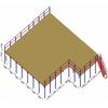 Estantería Personalizada de Alta Resistencia Estilo Loft Plataforma de Viga en I Multicapa para Almacén Estructura de Acero Desmontable Estante de Almacenamiento de Segundo Piso