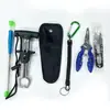 Ferramenta de controle de peixe, alicate de isca com balança, pegador de peixe grande, conjunto de pinças para peixe, alicate removedor de anzol, equipamento de pesca, pegador de peixe
