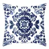 Funda de Almohada Estilo Bohemio Nuevo Country Vintage Floral Funda de Cojín Corta de Felpa Decoración de Sofá Temu