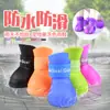Suministros para Mascotas Spot Transfronterizos Botas de Lluvia Antideslizantes Resistentes al Desgaste Zapatos para Mascotas Color Caramelo Modernos Lindos Zapatos para Perros Mascotas