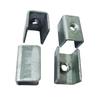 Fábrica atacado aço frame acessórios internos plug-in mesa quadro portátil conector montagem mesa quadro acessórios peças de solda de tubos