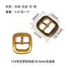 Hebilla japonesa de tres velocidades, cordón de zapato, hebilla ajustable, accesorios para bolsos, cinturón, bolso de cuero, herrajes, correa para el hombro, hebilla de correa
