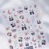 Tensor Infantil Bambú Panda Pegatinas para Uñas Mn299 Lindo Dibujo Animado Animal Suave Serie de Colaboración Mn