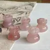Venta al por mayor del fabricante de Accesorios DIY de Seda Dorada Natural y Jade, Bolsas Pequeñas para Monedas, Componentes para Pulseras Hechas a Mano, Bolsas de la Fortuna de Jade