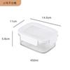 Compartimento caja de almacenamiento de frutas frescas sellada caja conservadora de refrigerador almacenamiento y organización para llevar verduras ensalada Bento