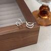 Pendientes de Aro Geométricos de Plata de Ley S925 Chiheng para Mujer 2026 Nuevo Estilo Coreano Diseño de Moda Pendientes y Accesorios para Orejas Versátiles
