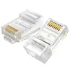 Cable de Red Conector de Cristal 8P8C Categoría 5 Rj45 Fabricante Produce y Vende al por Mayor Cable de Red Conector de Cristal Fábrica de Origen Conector de Cristal