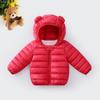 Chaqueta de invierno para niños con relleno de algodón, ligera y fina, para niños de tamaño pequeño y mediano, chaqueta de algodón para bebés, abrigo de una generación de mayoristas