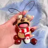 Kit de Materiais DIY Feito à Mão para Bonecas de Vagem, Pingente de Sino de Vento de Frutas Acabado, Ornamento para Pendurar no Carro de Boneca de Vagem de Frutas