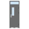 Puerta Escolar de Acero Dormitorio Edificio de Oficinas Puerta Antirrobo Puerta de Aula Puerta de Ingeniería de Acero con Ventana de Aire Ventilación Venta Directa de Fábrica