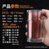 Botellas Acrílicas Transparentes Personalizadas para Empaque de Dendrobium, Polvo de Panax Notoginseng, Azafrán, Cordyceps, Suplementos para la Salud y Materiales Medicinales, Frascos Sellados