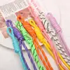 Nó Romano Dopamina Corda Paracord Tecida à Mão Material Semi-Acabado DIY Acessórios para Bolsa de Contas Lanyard para Pendurar Joias
