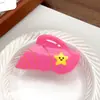 Pinzas para el Cabello Únicas y Creativas con Temática Oceánica de Animales, Pasadores de Acetato de Delfín Rosa y Tiburón de Dibujos Animados, Accesorios para el Cabello con Pinza de Tiburón Personalizada