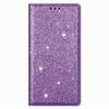 Funda para iPhone 16 Pro Aplicable Transfronteriza, Funda tipo cartera con ranura para tarjetas para 13 Pro Max, Funda de succión con purpurina para 14