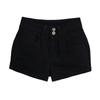 Pantalones Cortos Súper Sexy Estilo Europeo y Americano para Chica Caliente Realzadores de Glúteos Primavera 2025 Nuevo Cintura Alta Elásticos Ajustados Adelgazantes Look Vaqueros